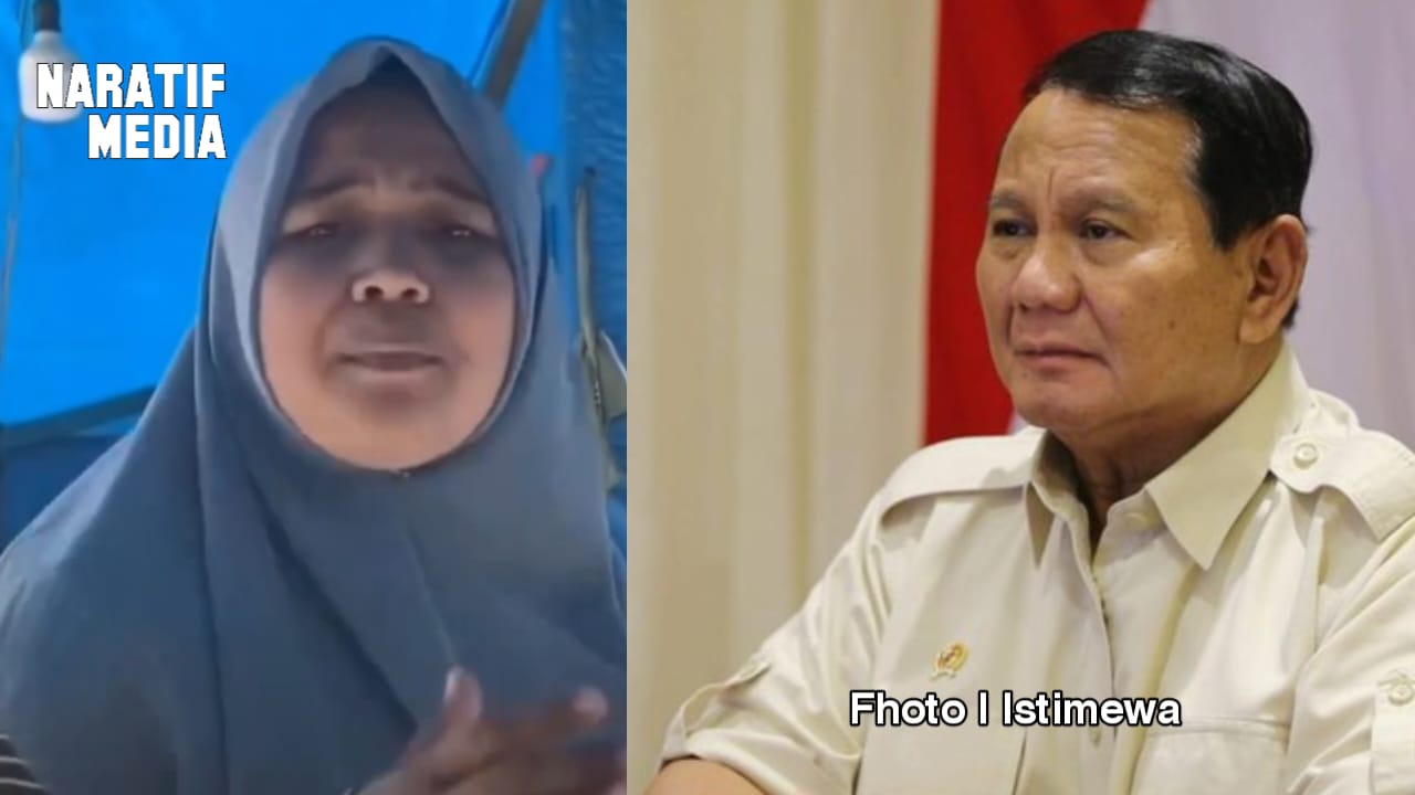presiden ri, prabowo subianto. warga aceh taming (dok: naratifmedia/istimewa)