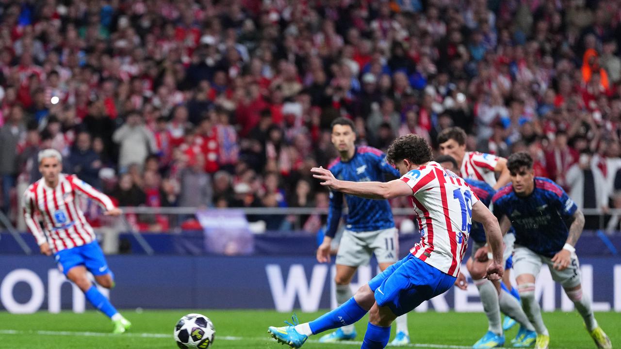 Julian Alvarez Gol ATM VS Arsenal (Naratifmedia/APManu)