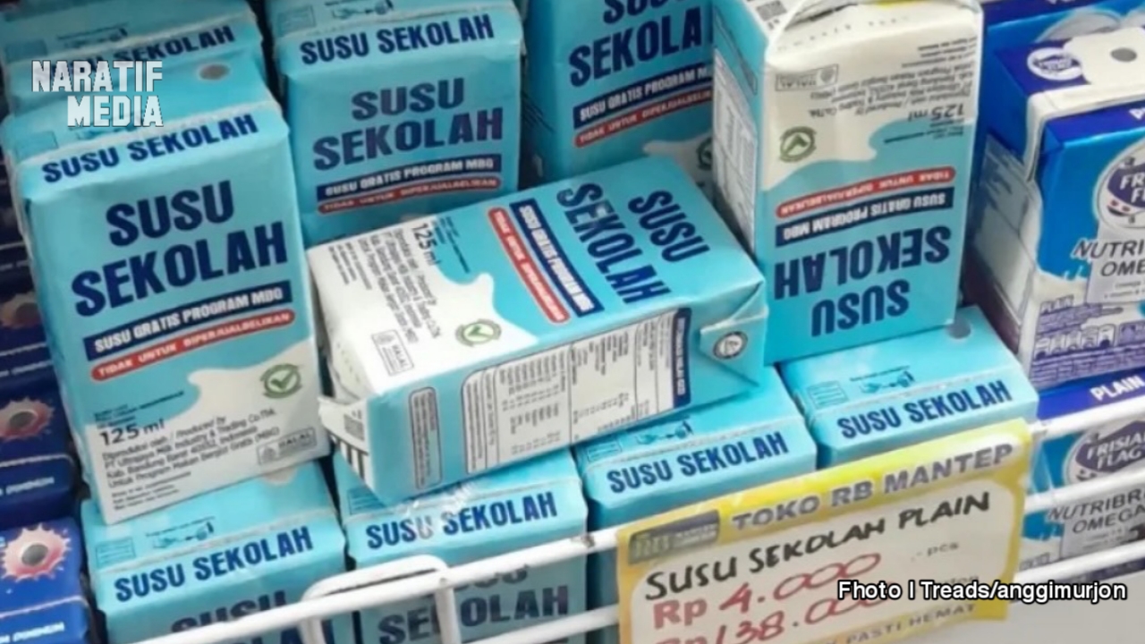 Susu Program MBG Diduga Dijual di Minimarket, Ultrajaya Lakukan Penelusuran