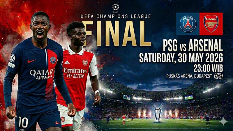 Arsenal vs PSG (Naratifmedia/bolanet)
