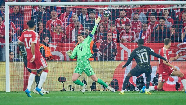 Dembele cetak goal (Naratifmedia/Gettingimage)