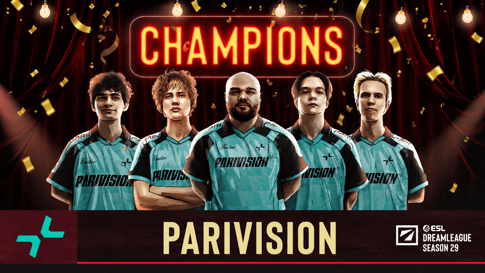 Tim PARIVISION Juara DreamLeague Musim 29 Setelah Tumbangkan Aurora Gaming