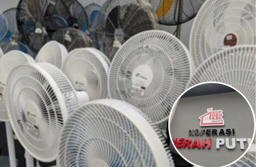 Pengadaan Kipas Angin untuk Koperasi Merah Putih